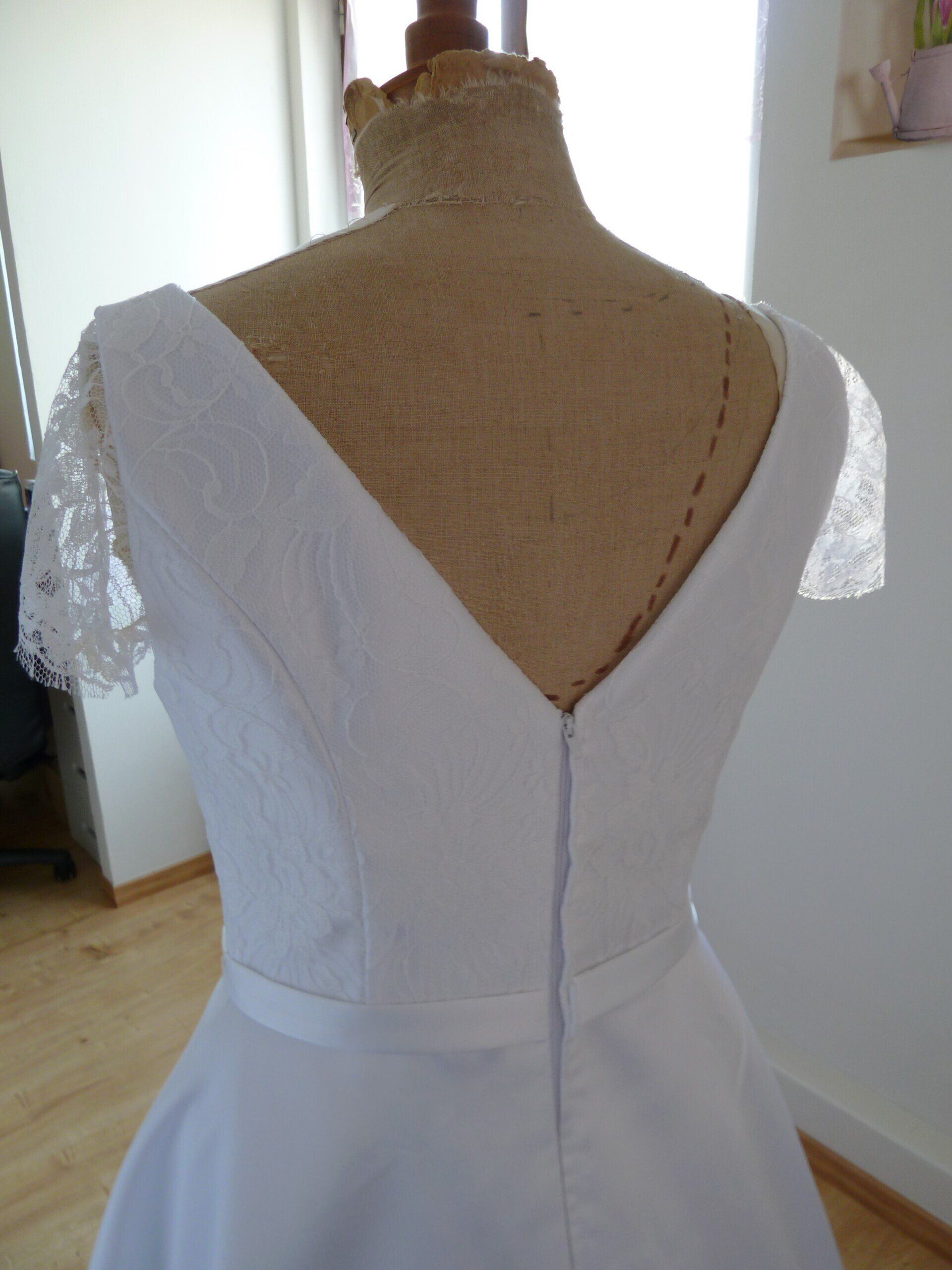 Création de robe de mariée sur mesure Eure