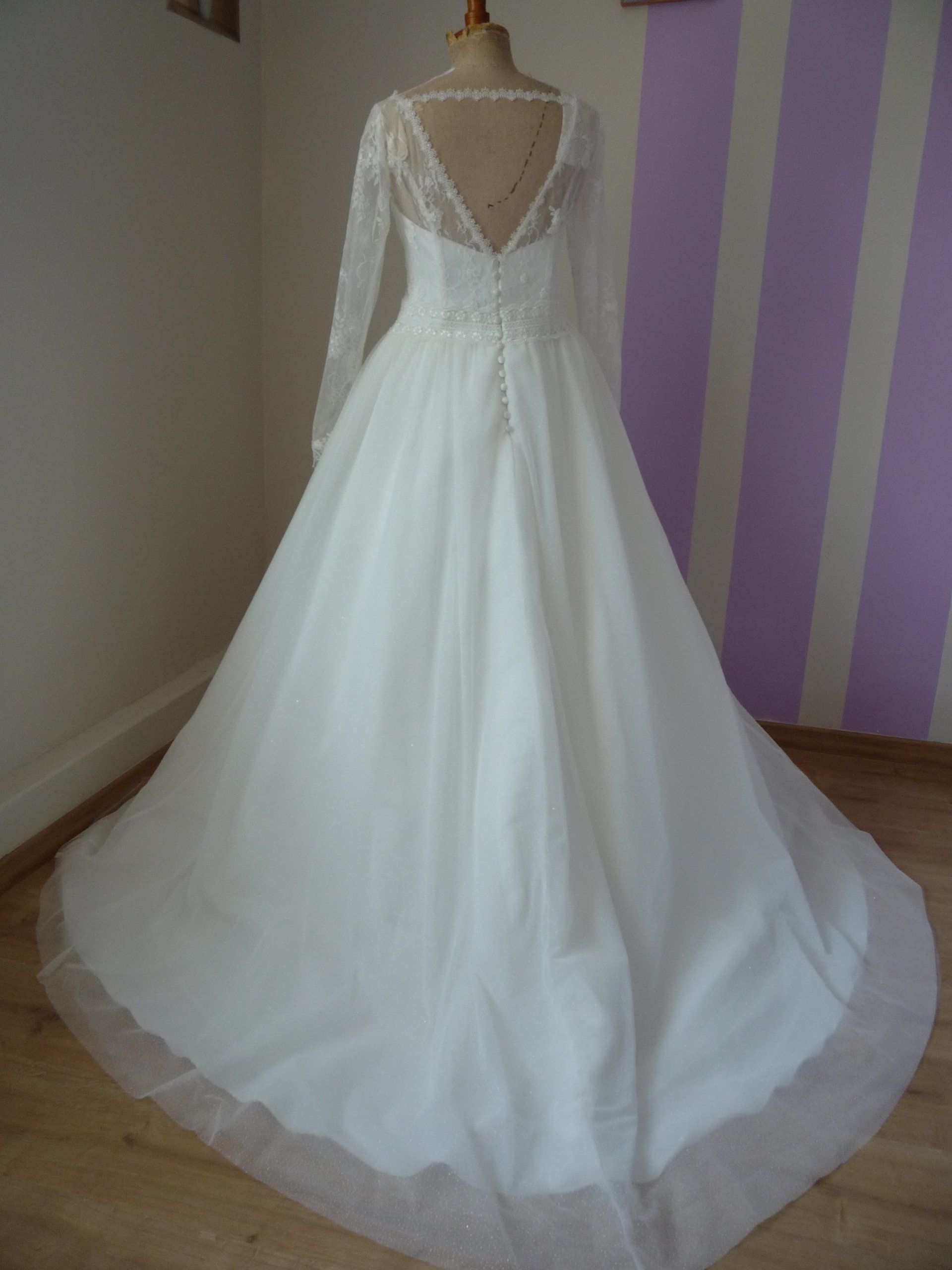 Robe de mariée princesse dos nu Eure-et-Loir