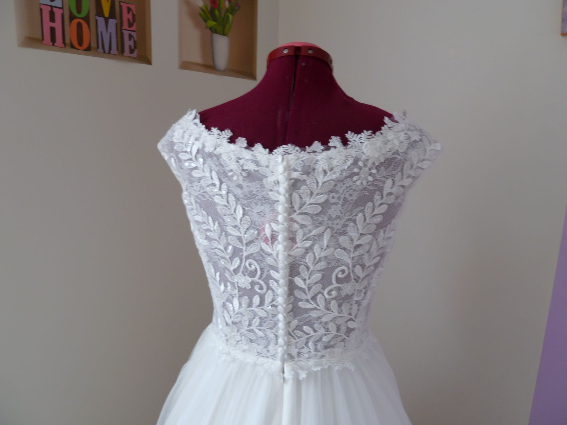 Robe de mariee princesse dos transparent Orne Normandie Mariage