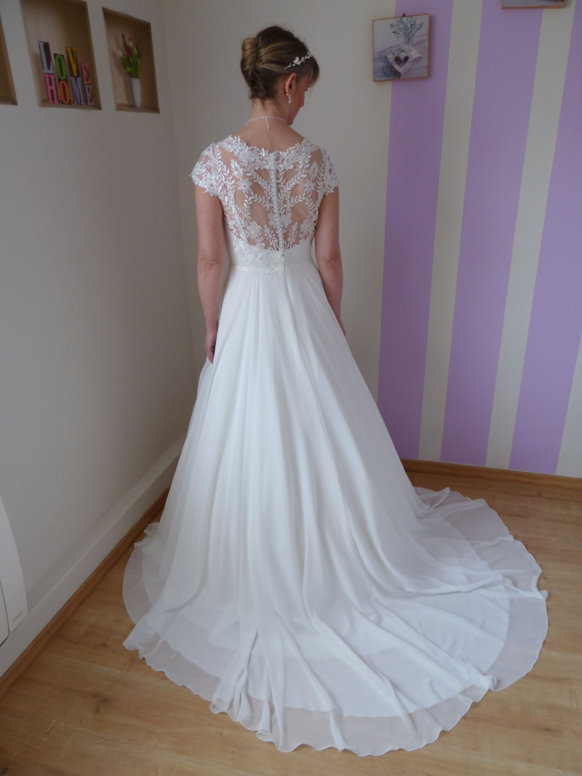 Robe de mariée romantique Conches-en-Ouche Normandie Mariage