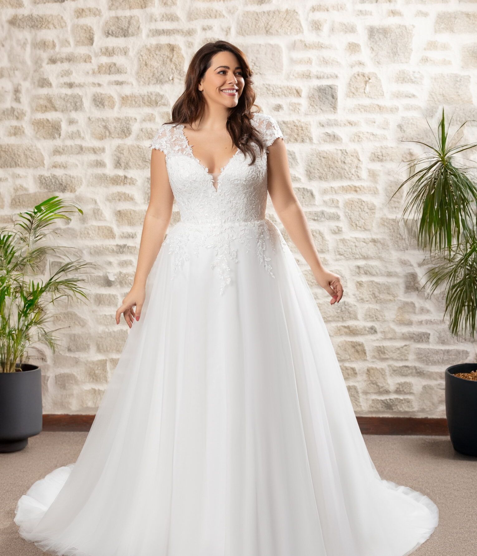 robe de mariée princesse grande taille -Boutique robe de mariée près de Bernay