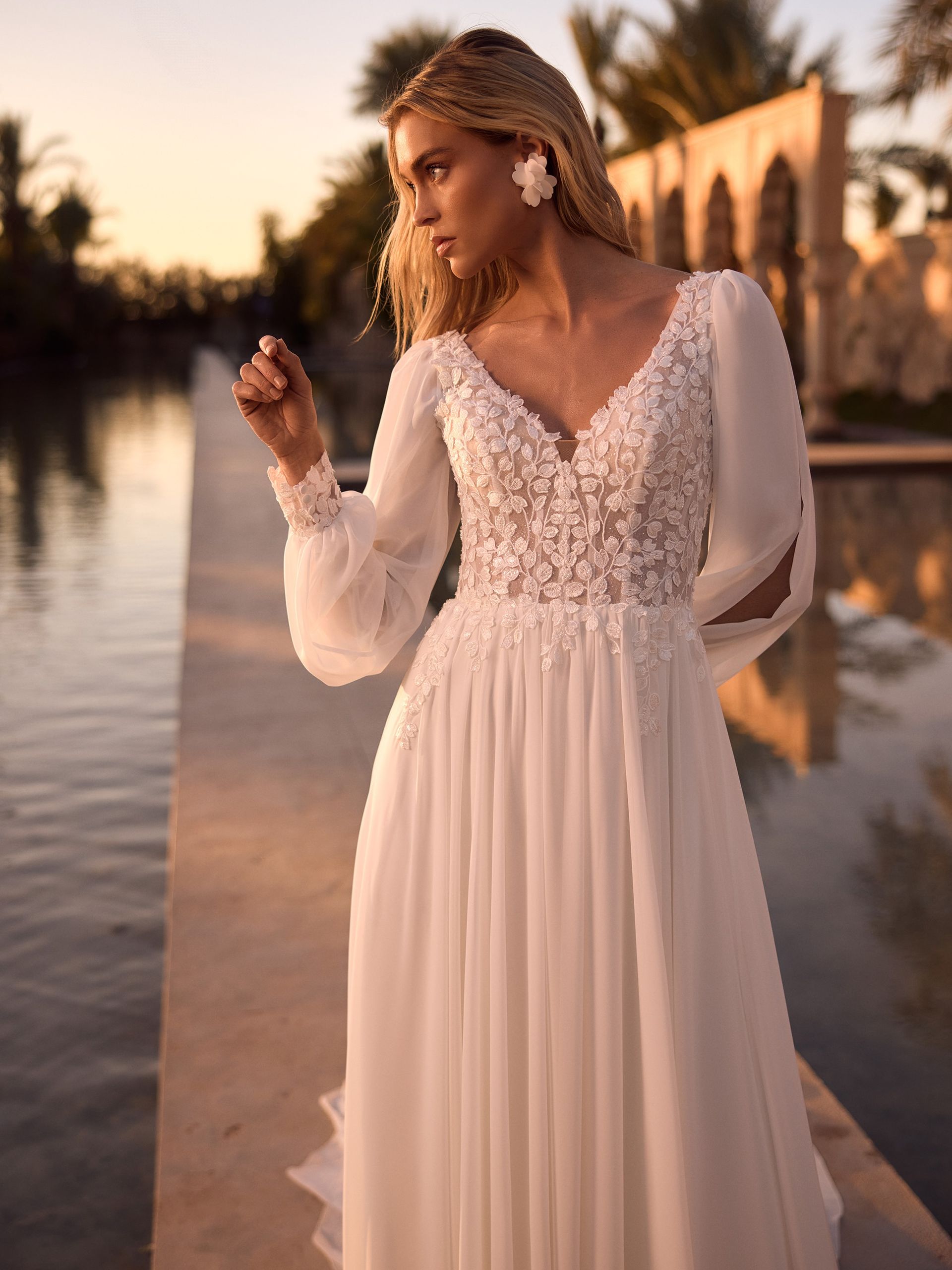Robe de mariée Sunan style boheme