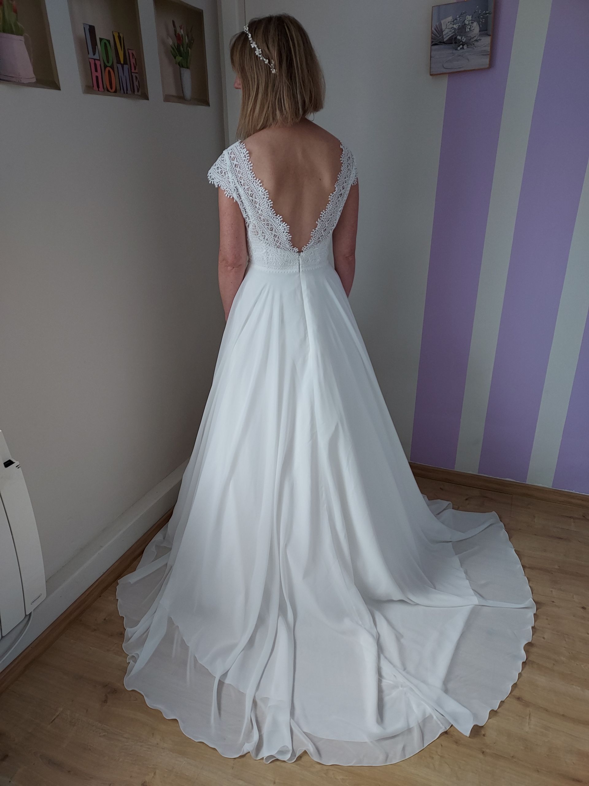 robe de mariée bohème près de Mortagne-au Perche dans l'Orne