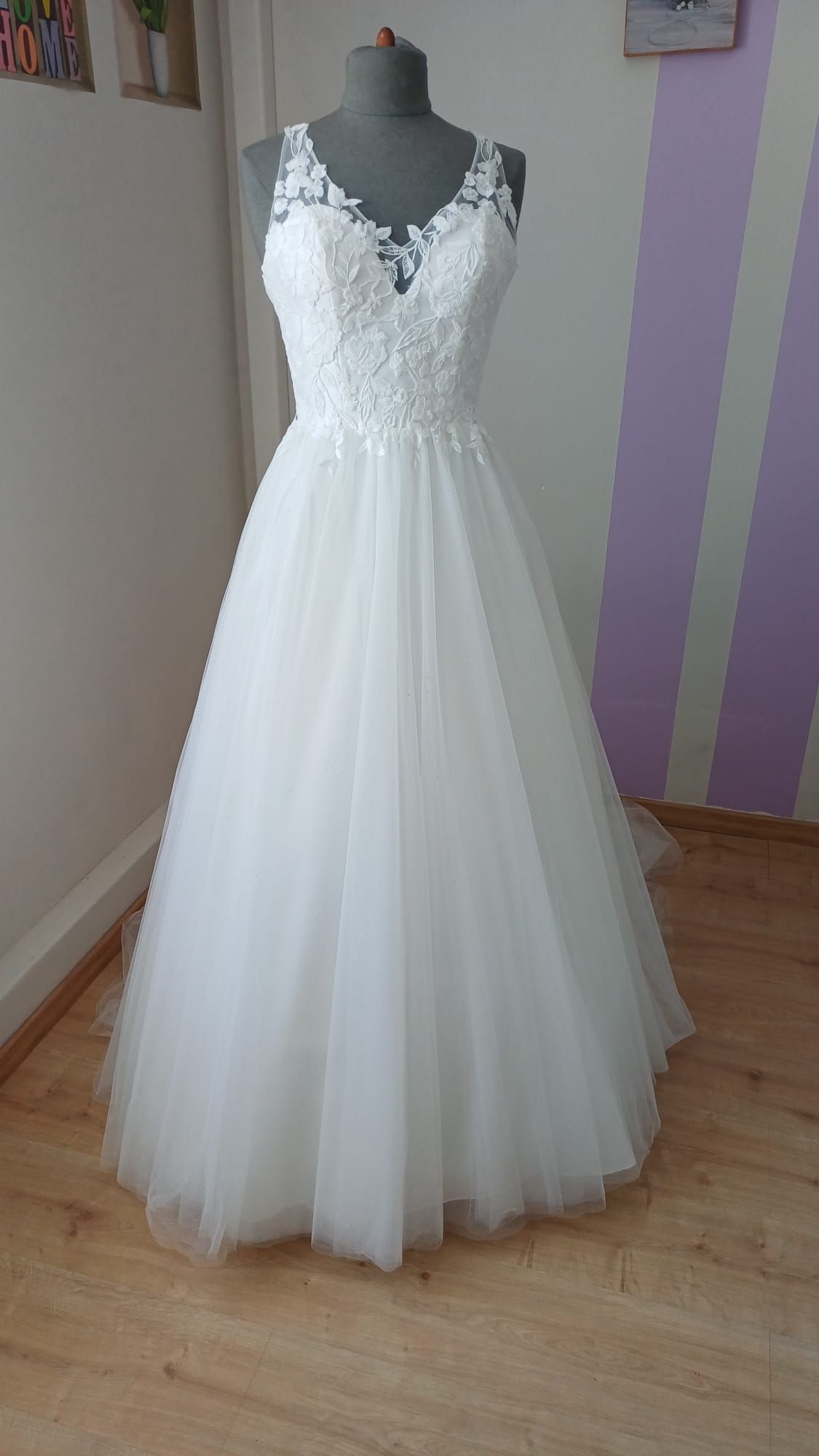 Robe de mariée bohème romantique manches longues -Confection sur mesure Normandie Mariage près de Bernay