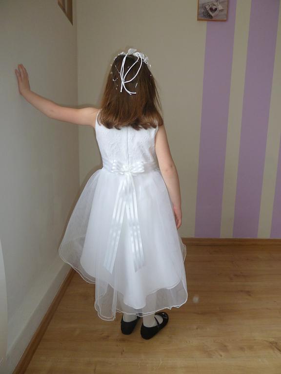 Robe demoiselle d'honneur de dos