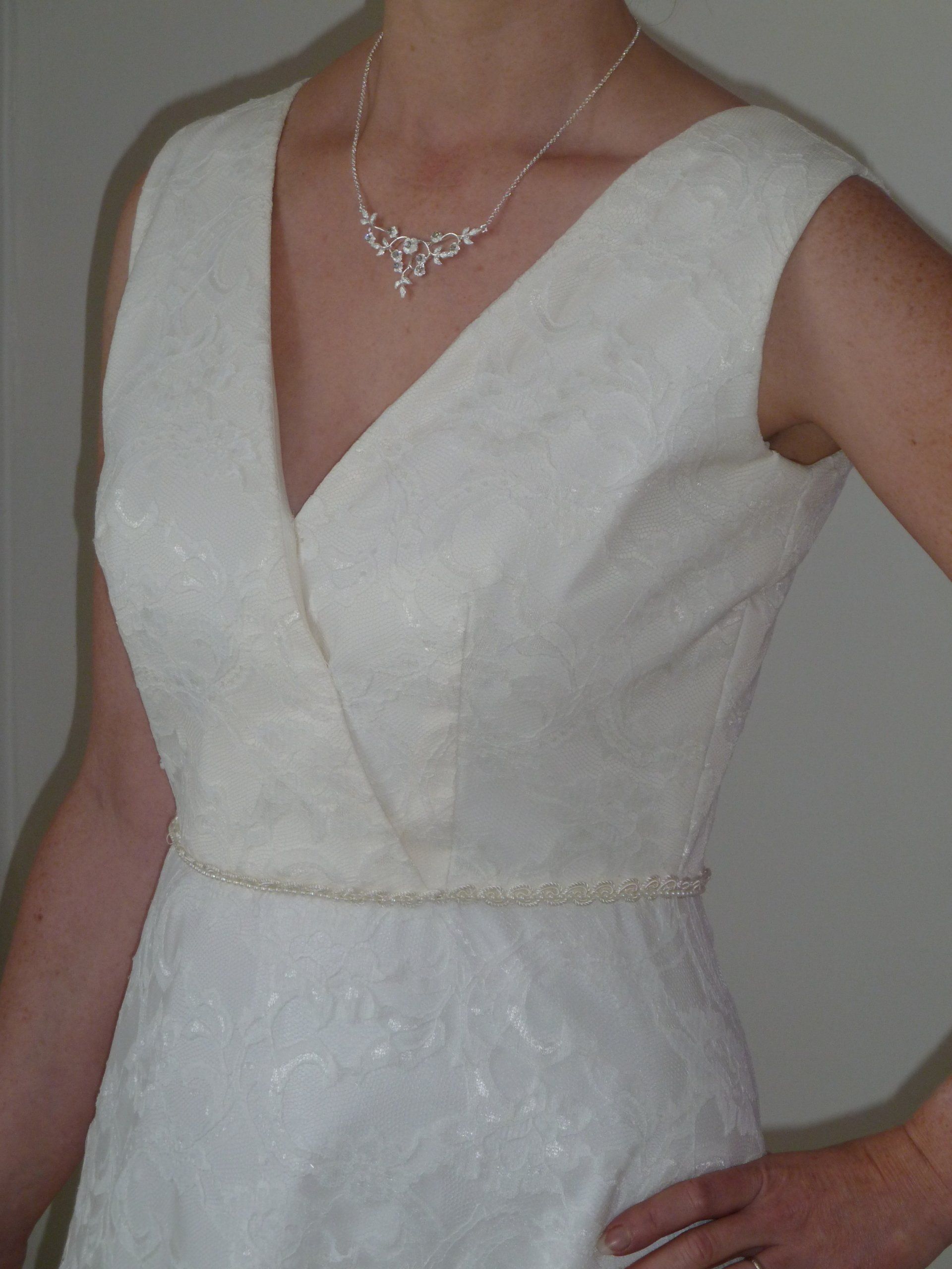 Robe bohème corsage portefeuille