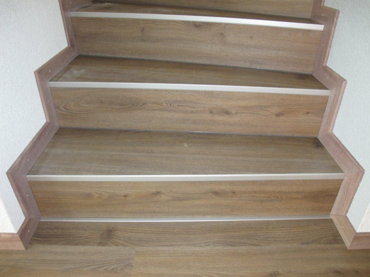 Renovierte Treppe