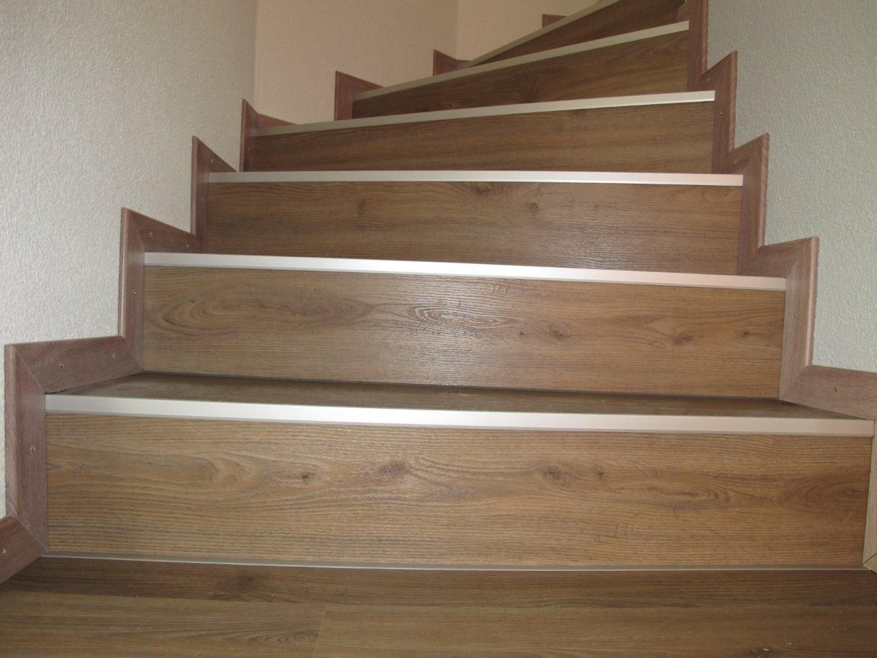Renovierte Treppe