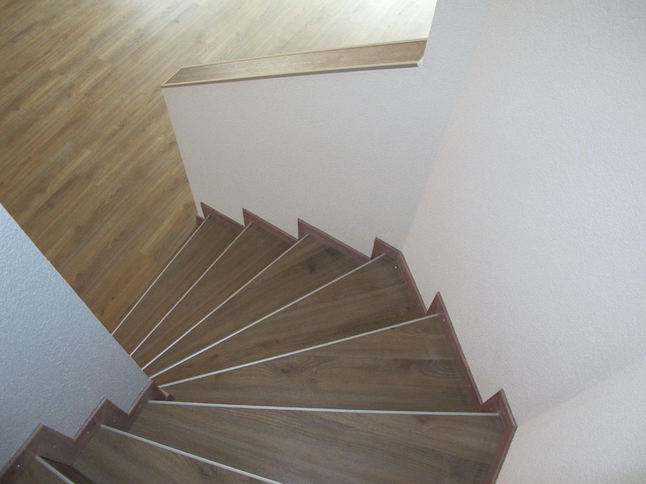Renovierte Treppe