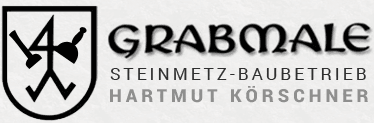 Logo für grabmale steinmetz-baubetrieb hartmut körschner