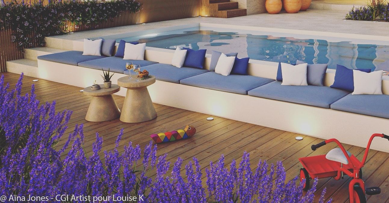 Projet face aux vignes comme au cinéma