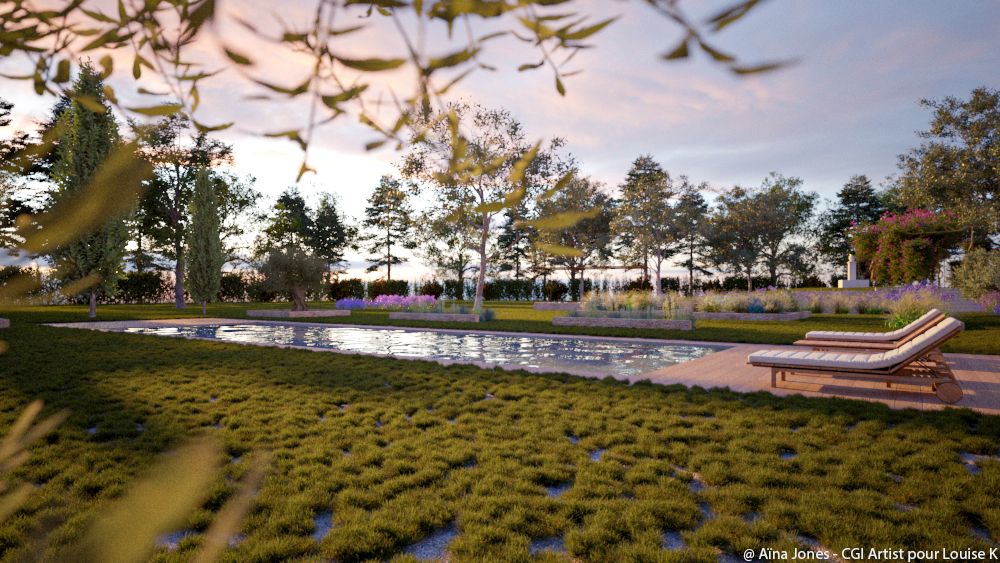 Eau, miroir du ciel - Le Tholonet