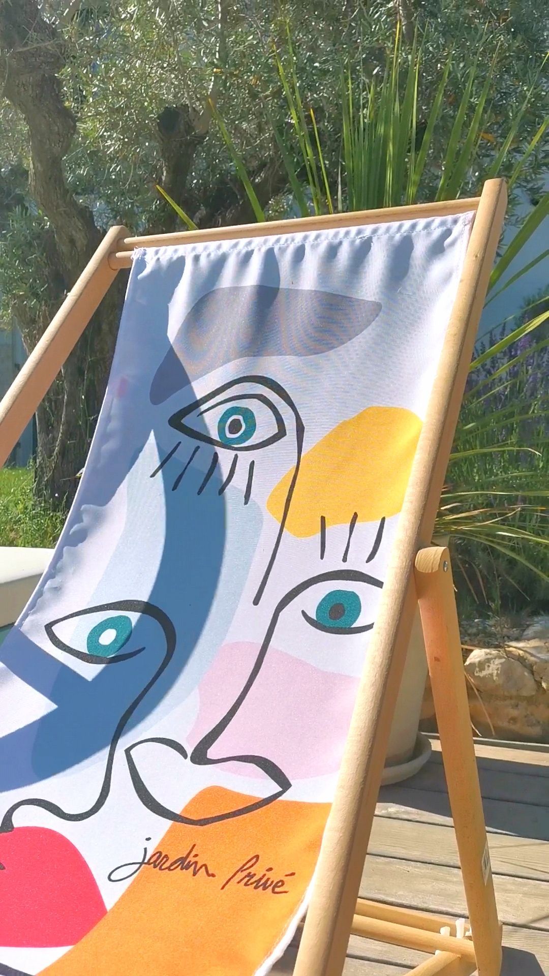 Chaise longue de Louise K à à Aix-en-Provence 