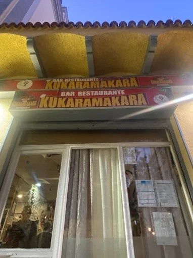 Letrero del bar restaurante 