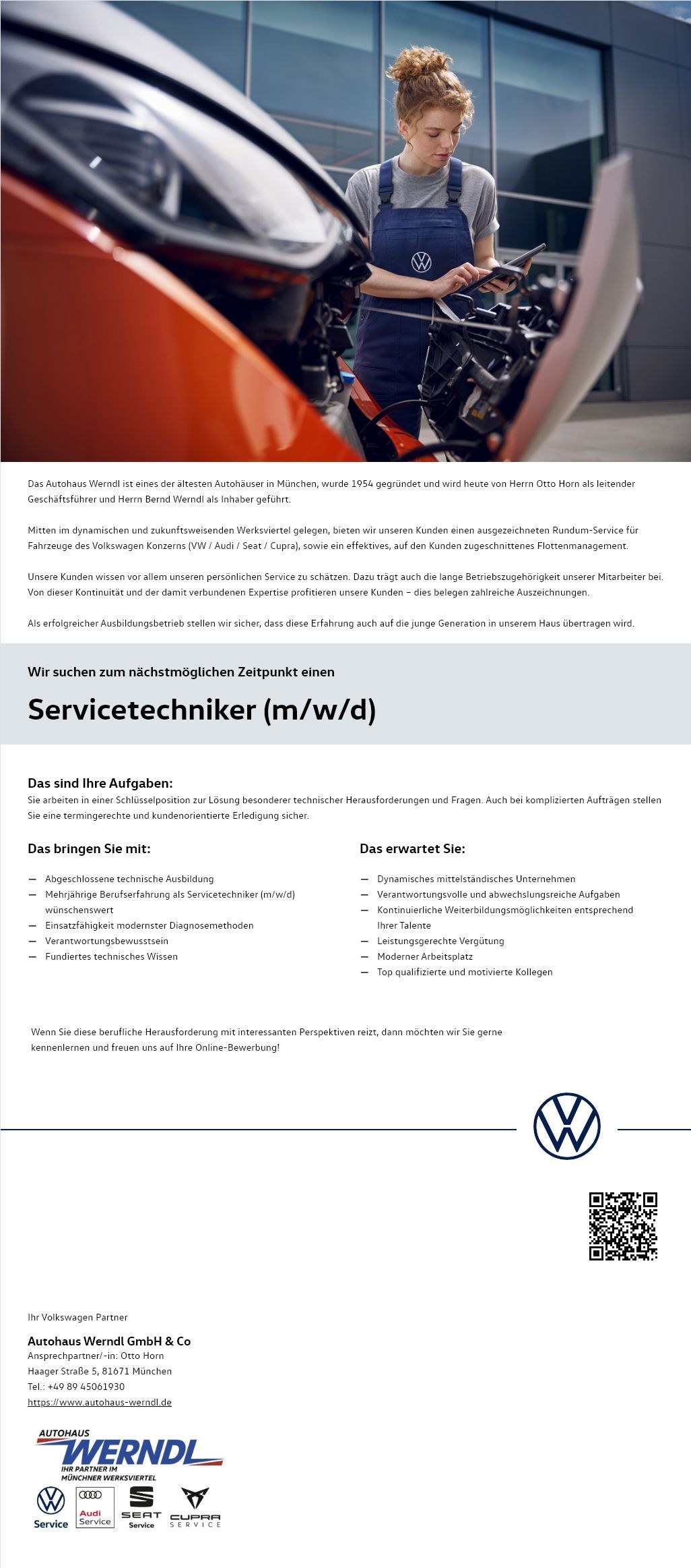 Servicetechniker (m/w/d)