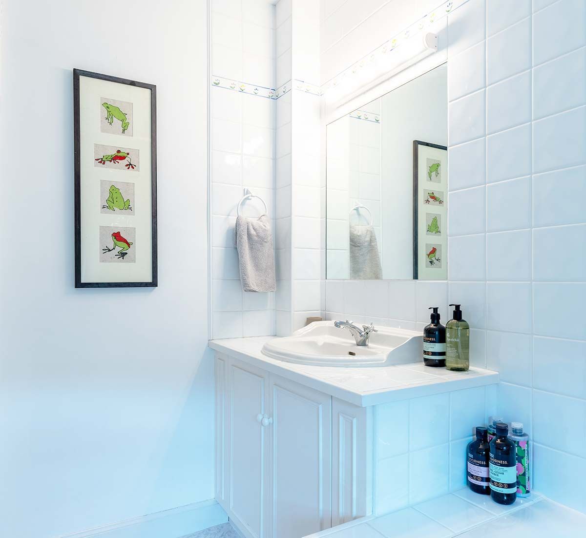 Hawks Nest Bed & Breakfast shared bathroom