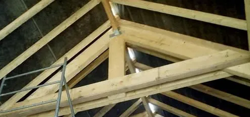 Rénovation d'une charpente en bois