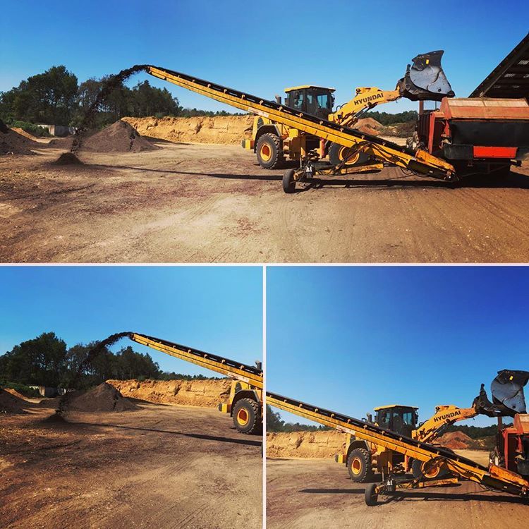 Machines Terreau Flore Bleue