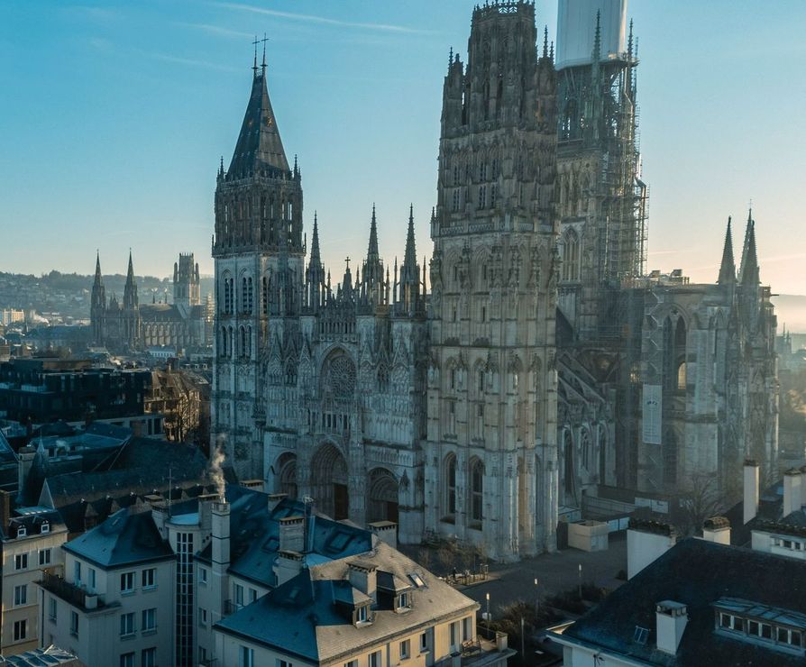 La cathédrale de Rouen.