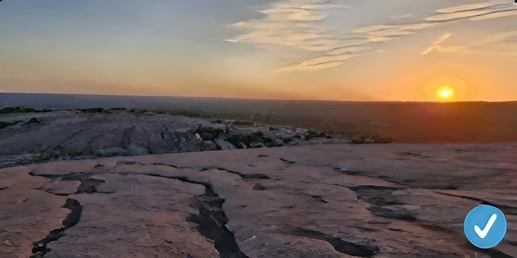 La vue aérienne d'un paysage.