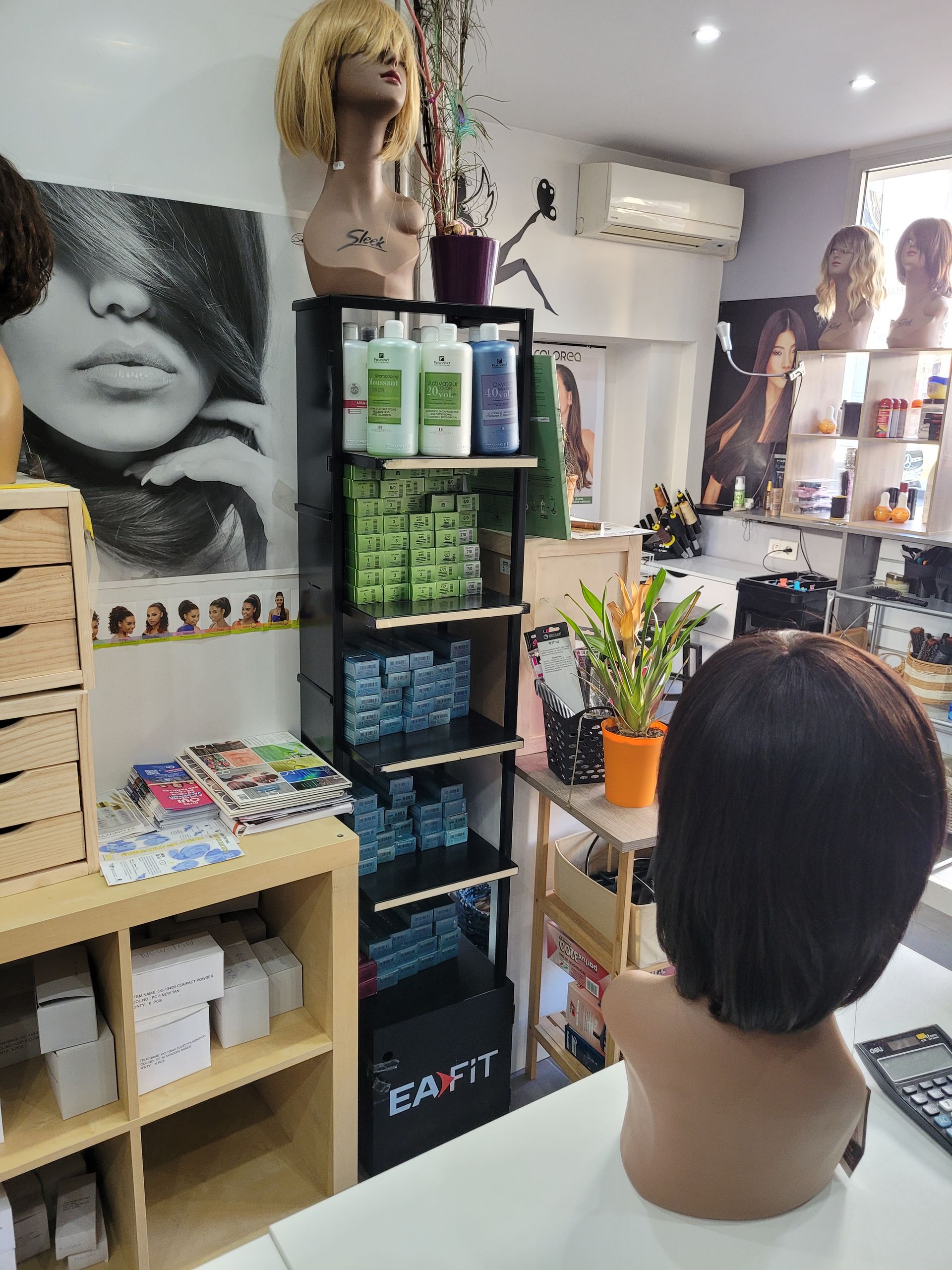 Vente de produits capillaires