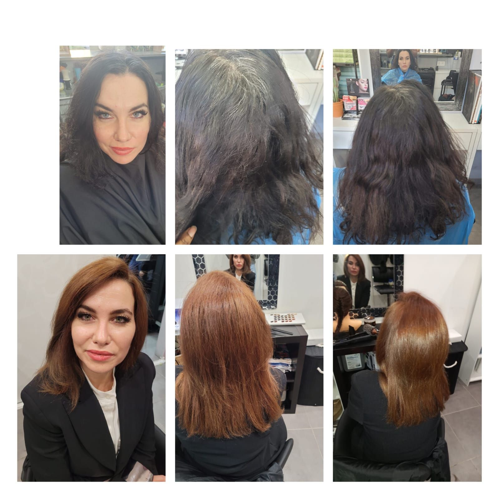 Coupe et couleur femme