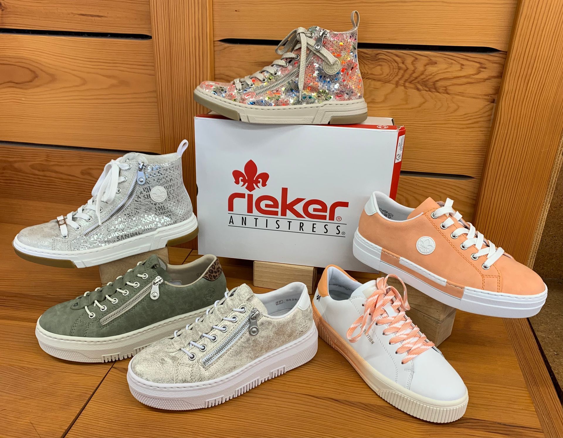 Collection chaussures femme Rieker Antistress