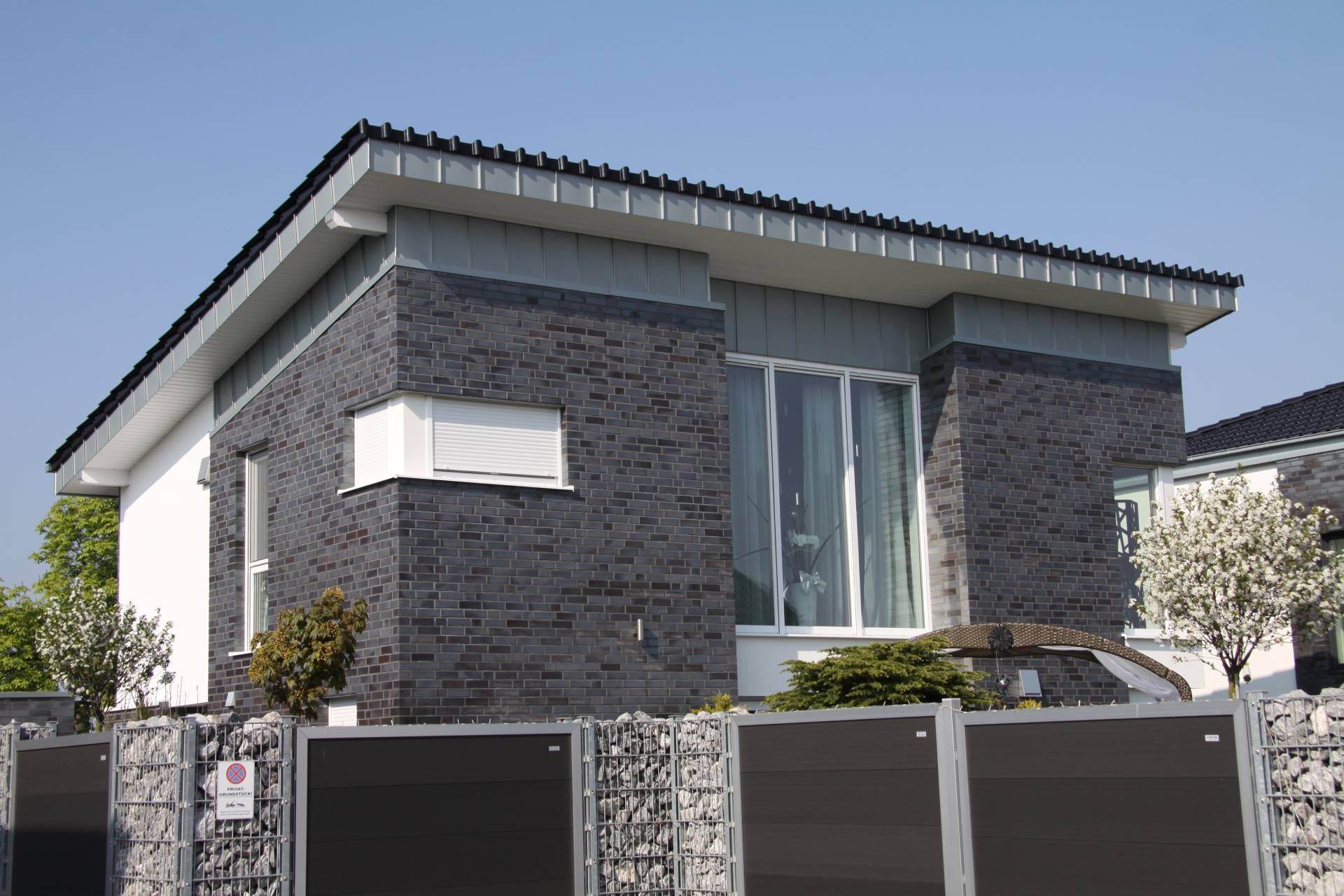 Neubau Ansicht von vorne