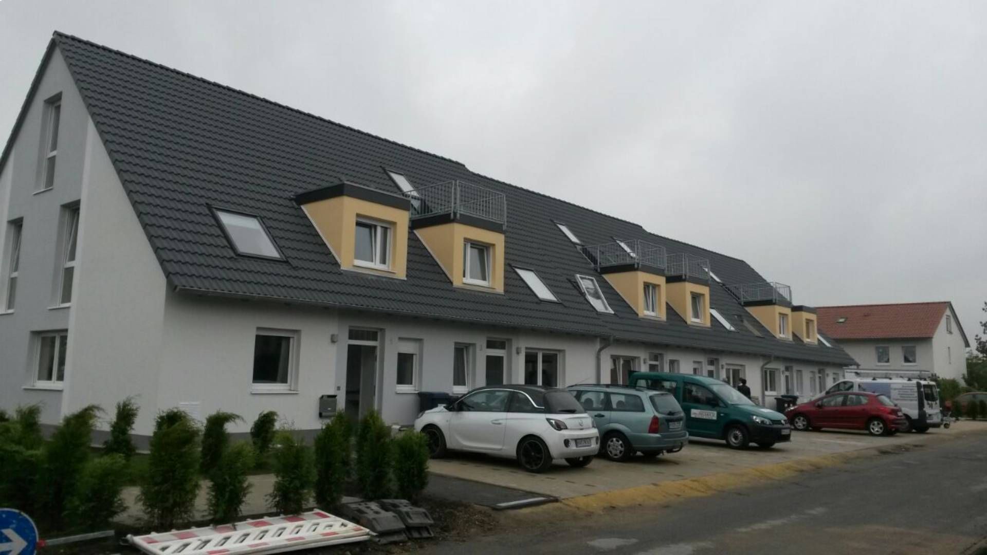 Reihenhäuser Aussenansicht