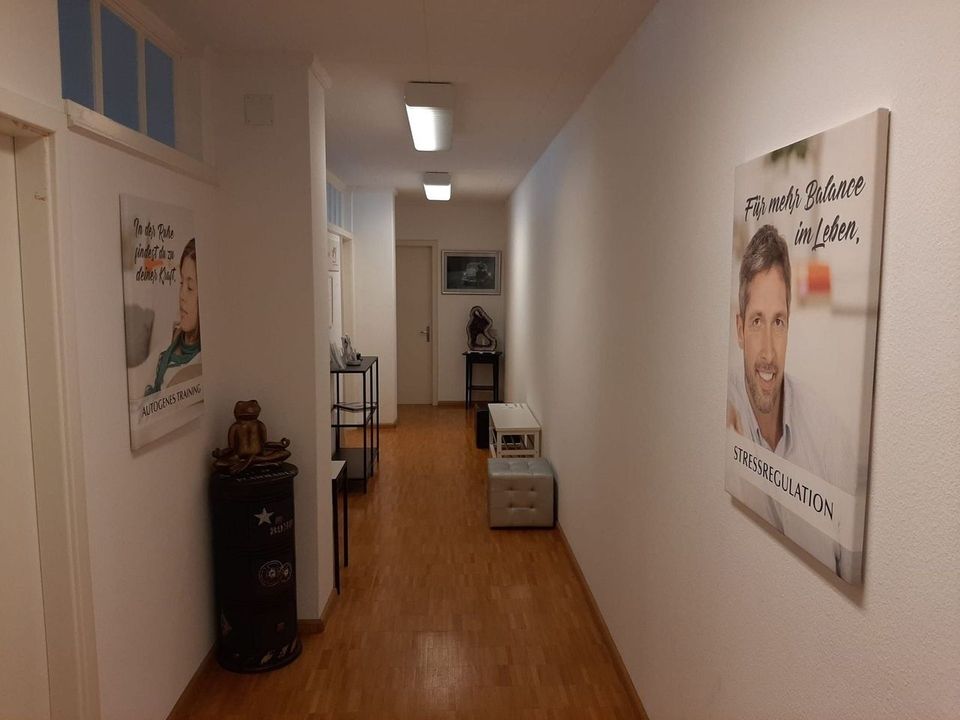 Flur des Zentrums für Stressregulation Basel