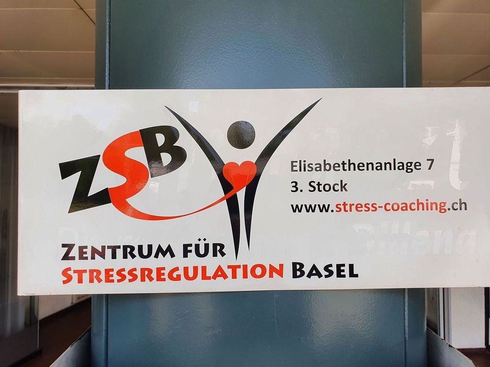 Poster vom Zentrum für Stressregulation Basel