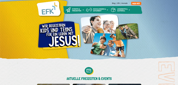 Evangelium für Kids
Events, Schulungen, Material
christen-im-erzgebirge.de