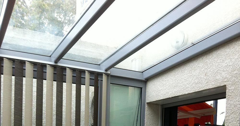 Dalles en verre opaque pour terrasse