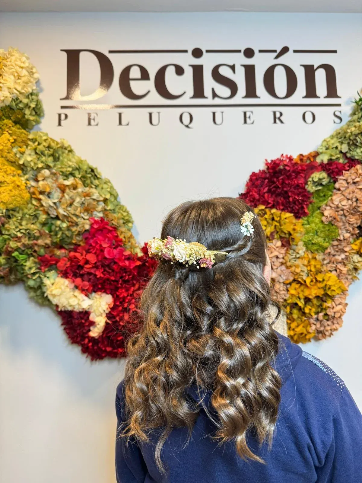 foto corte de pelo peluquería mujer