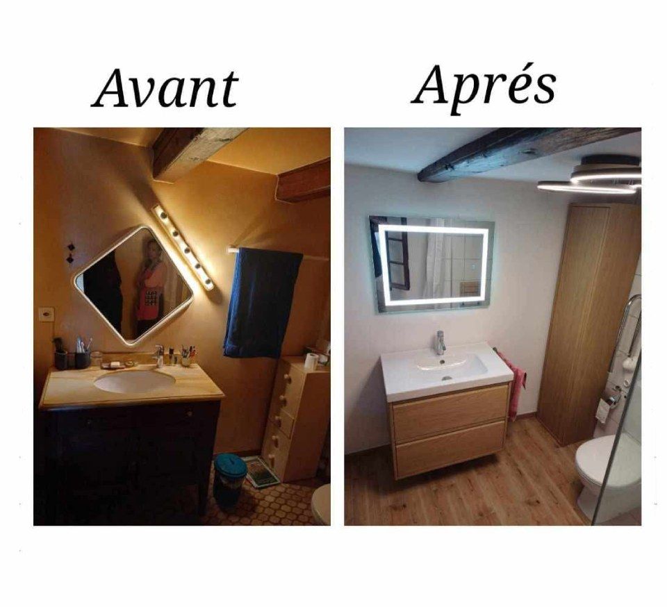 Mobilier salle de bain - Trinorte Menuiserie