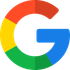 Logo Google : icône « G » multicolore avec des segments rouges, jaunes, verts et bleus.