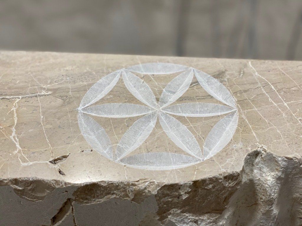 Ornementation fleur de vie