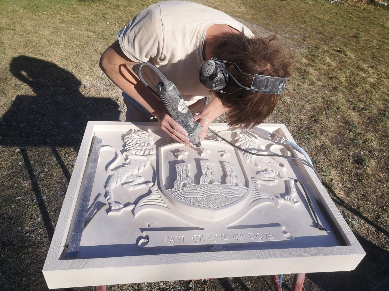 Taille de blason de famille