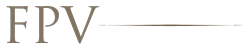 A logo for fpv proyectos empresariales on a white background