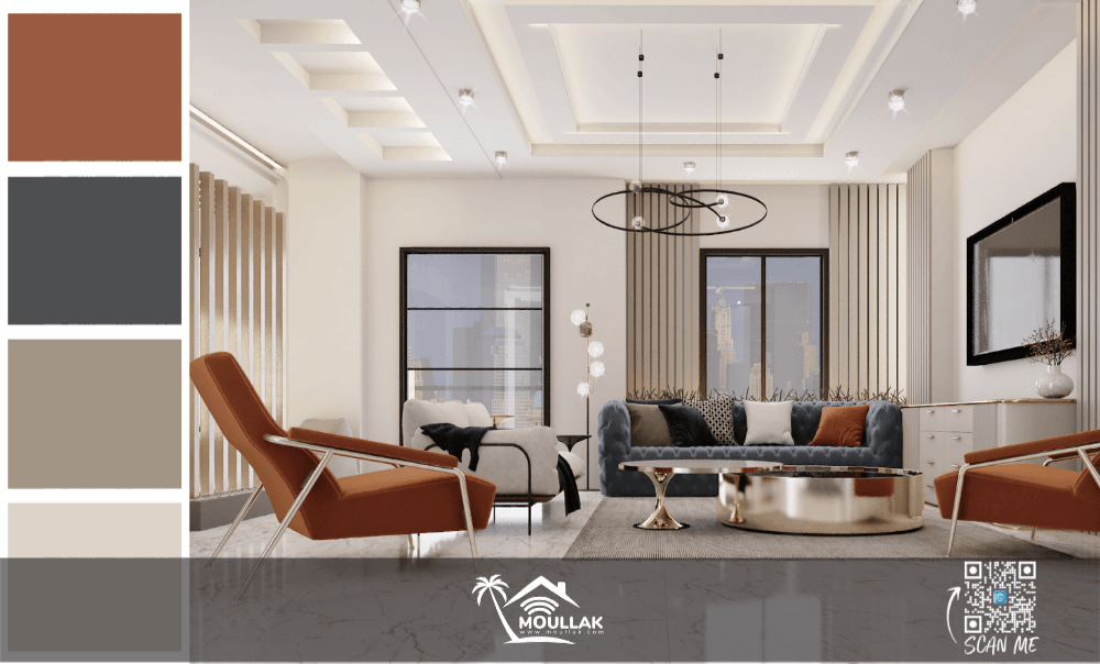 Reception interior design