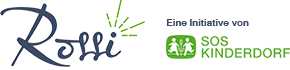 Ein Logo für eine Firma namens Rossi und SOS Kinderdorf