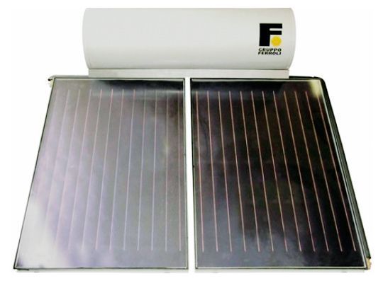 Un panel solar con la letra f.