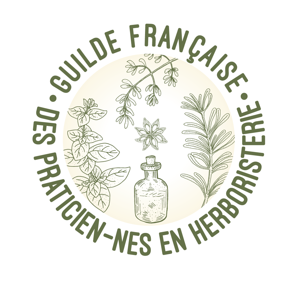 Logo de la Guilde française des praticiens en herboristerie