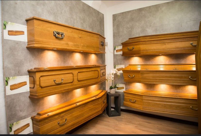 Cercueil vu de près