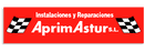 Un cartel rojo que dice aprimastur.