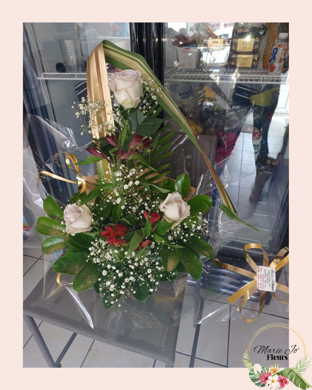 Bouquet de fleurs sur mesure