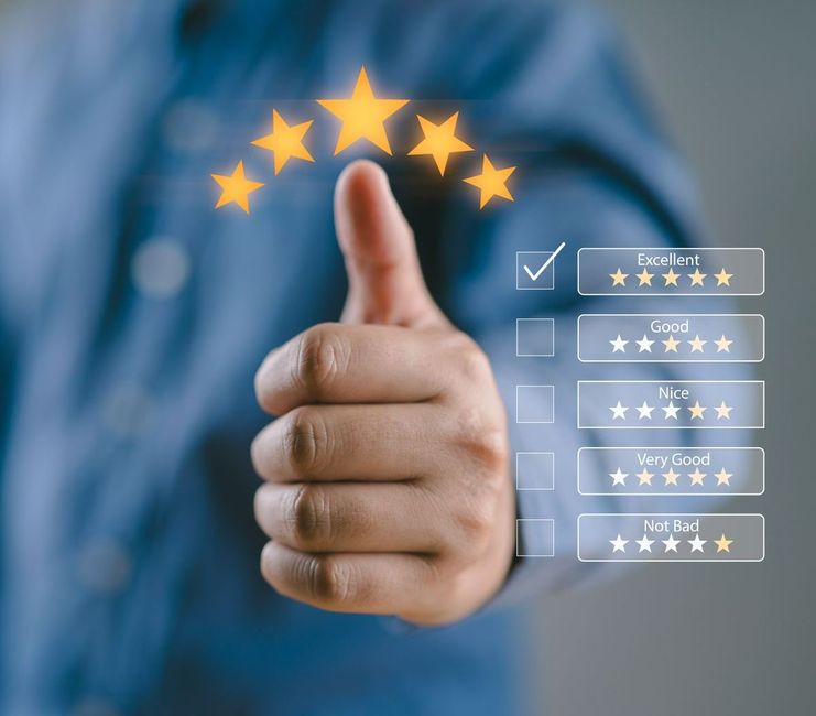 Pouce en l'air et avis clients