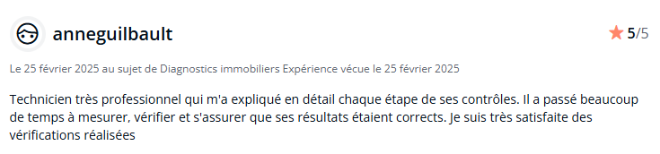 Avis client page jaune 25 février 2025