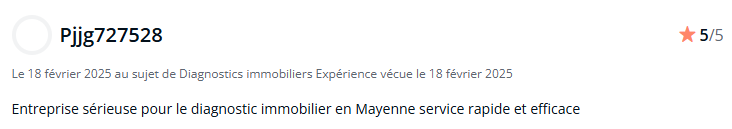 Avis client page jaune 18 février 2025