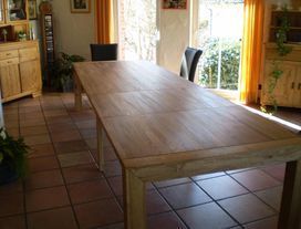 Esstisch ausgezogen
